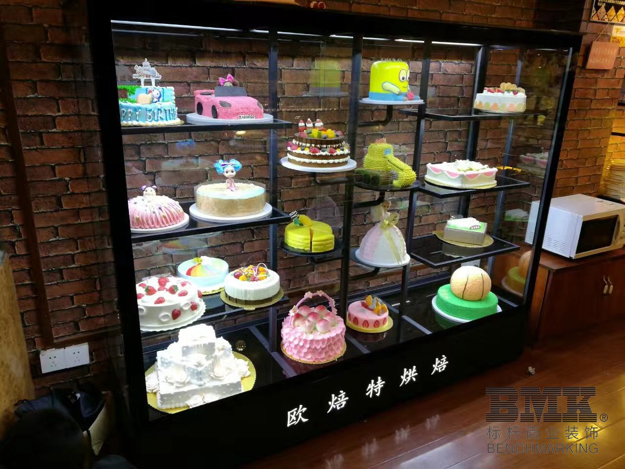 南京蛋糕展柜|南京蛋糕展柜制作|南京标杆展柜厂
