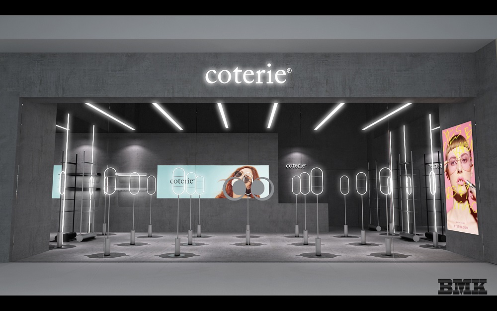 coterie眼镜店展柜