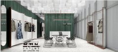 南京服装展柜_服装展示道具_服装货架_南京标杆